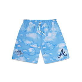 [13090763] Atlanta Braves Cloud Blue Men's Shorts