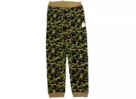 A Bathing Ape ABC Camo Crystal Stone Sweatpants in Green