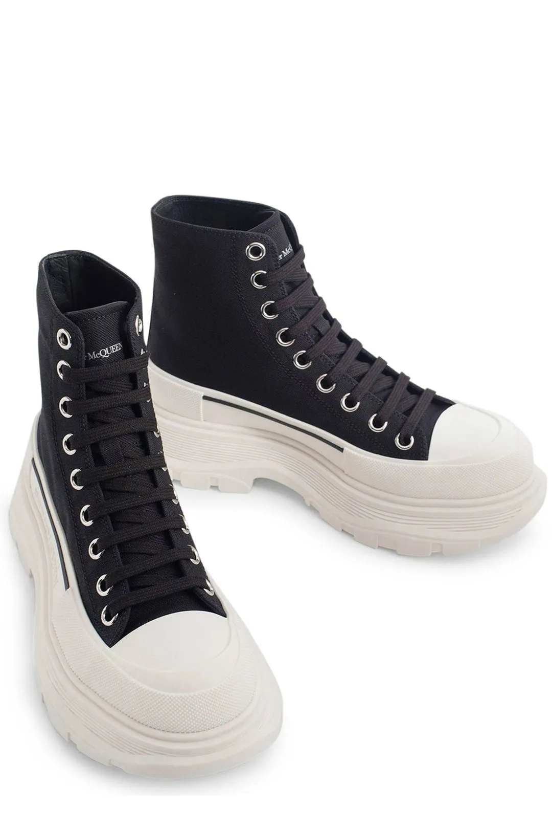 Alexander McQueen Lace-Up Chunky Sneakers