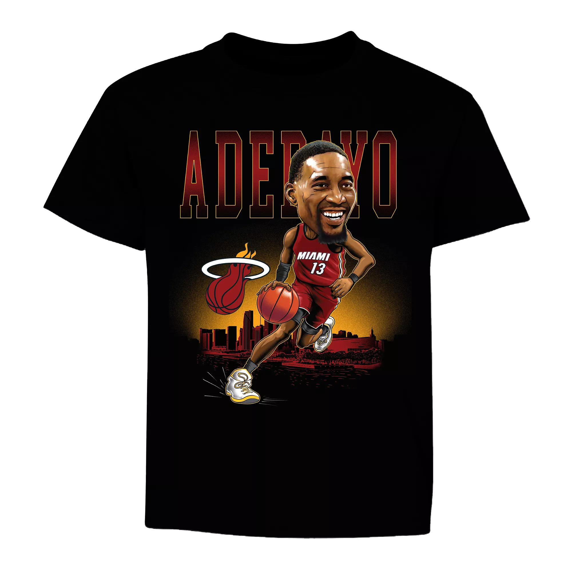 Bam Adebayo Miami HEAT City View Tee