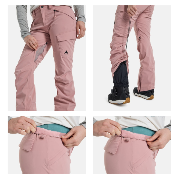 Burton 2024 Women's Gloria GORE-TEX 2L Pants - Powder Blush