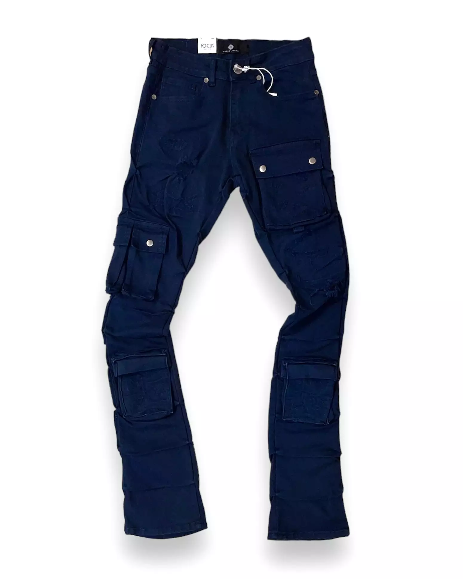 CGO Distressed Stacked Denim Jean