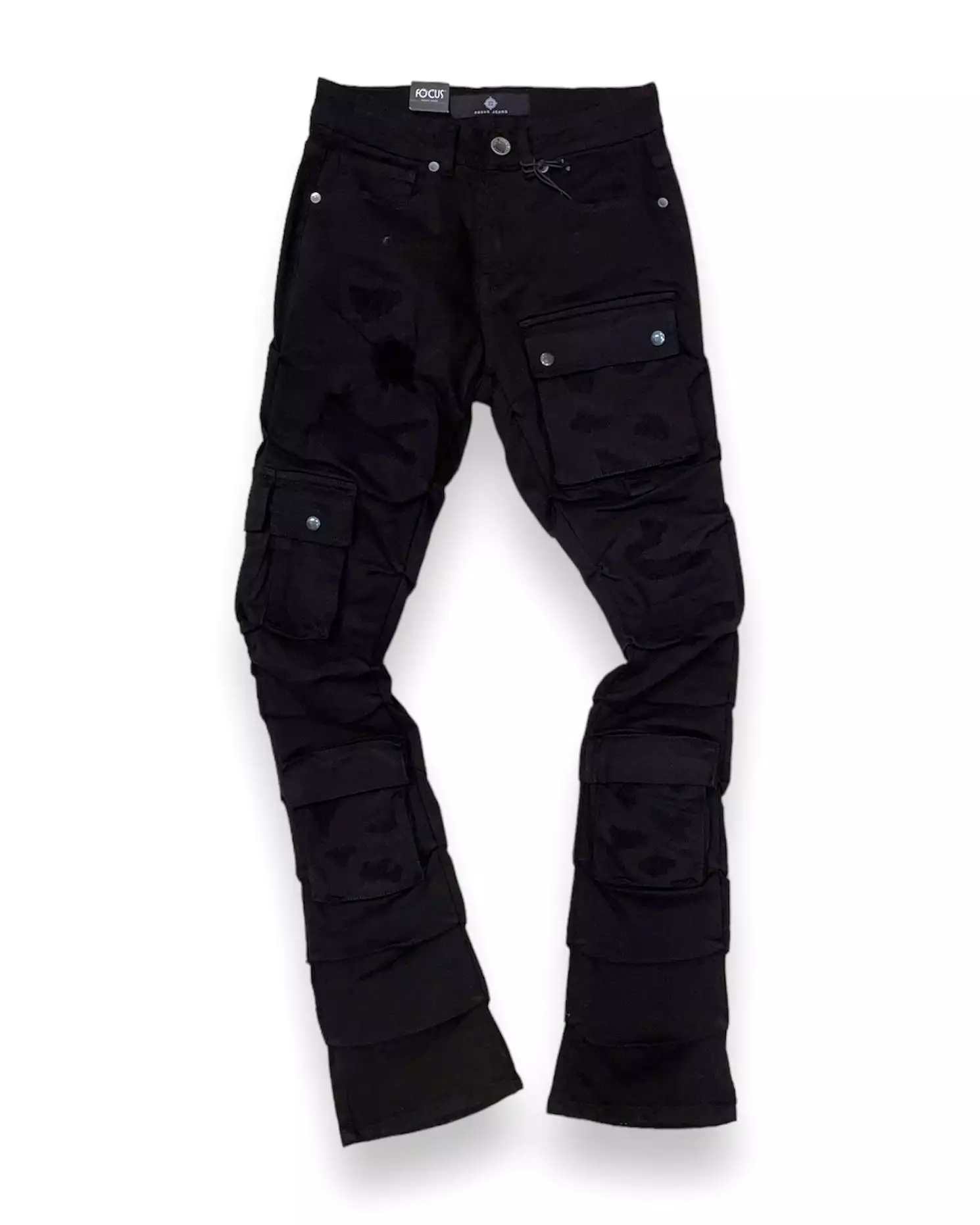 CGO Distressed Stacked Denim Jean