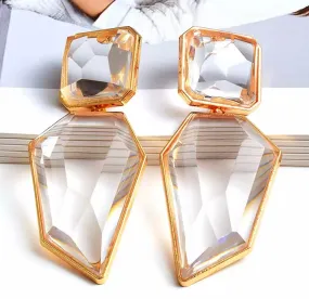 Chunky Diamond Earrings