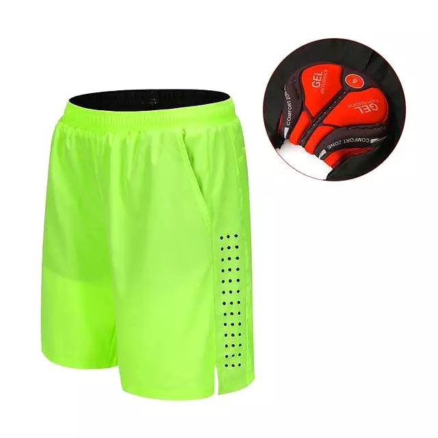 Cycling Shorts For Men Gel Padded Breathable Loose Fit