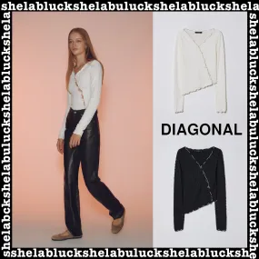 DIAGONAL  |Cardigans