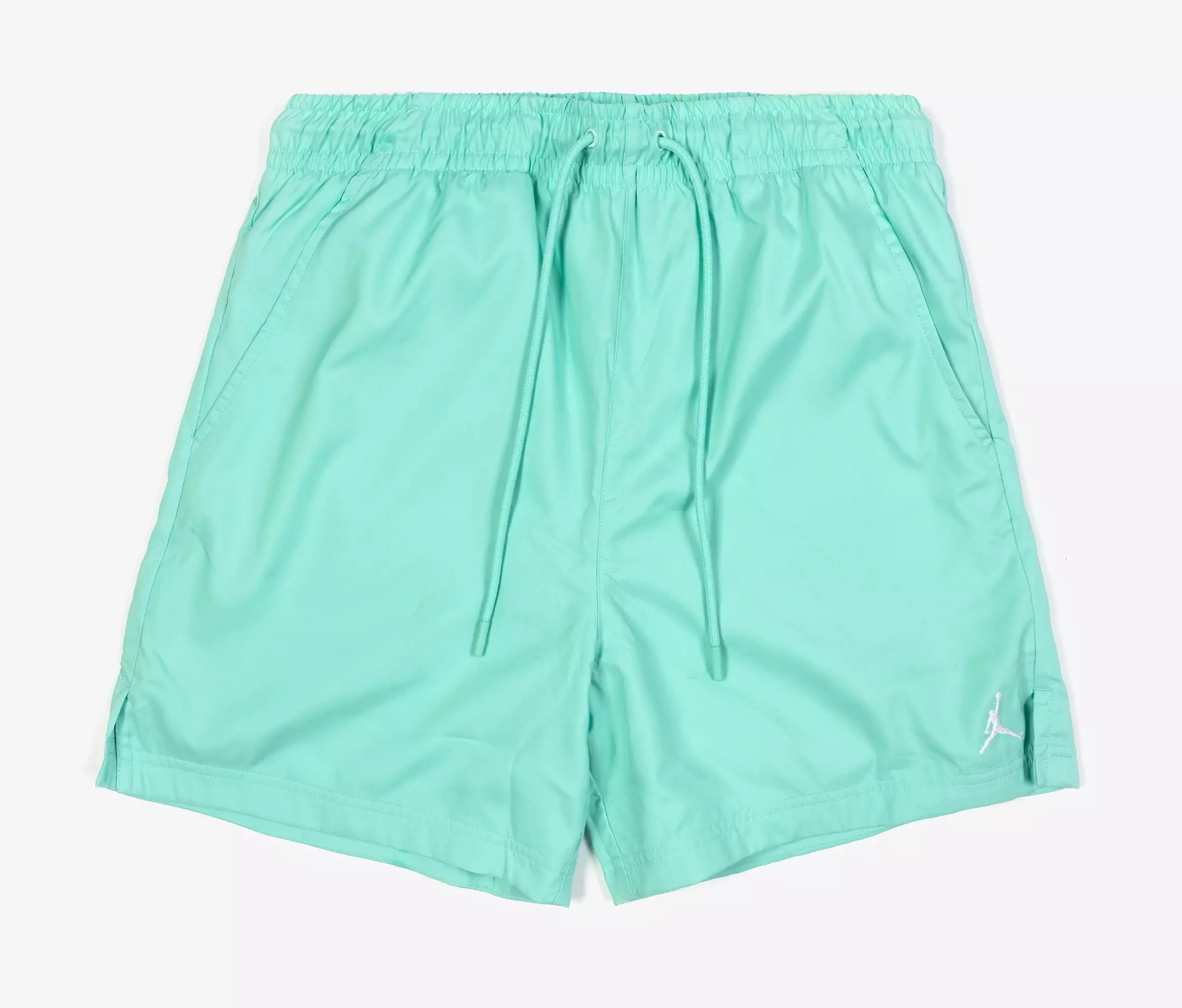 Essentials Poolside 5 Mens Shorts (Emerald Rise/White)