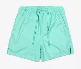 Essentials Poolside 5 Mens Shorts (Emerald Rise/White)