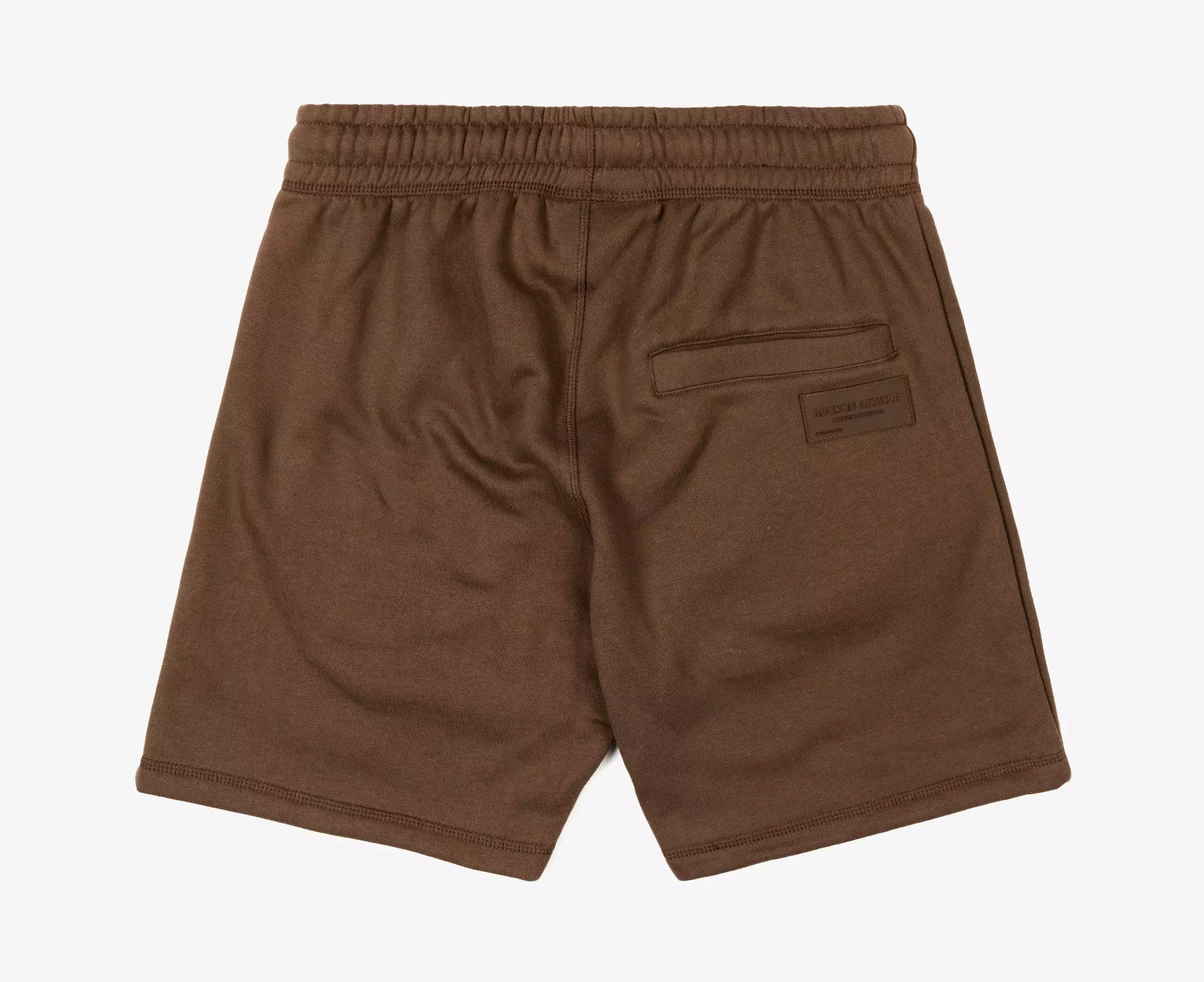 Fleece Mens Shorts (Brown)