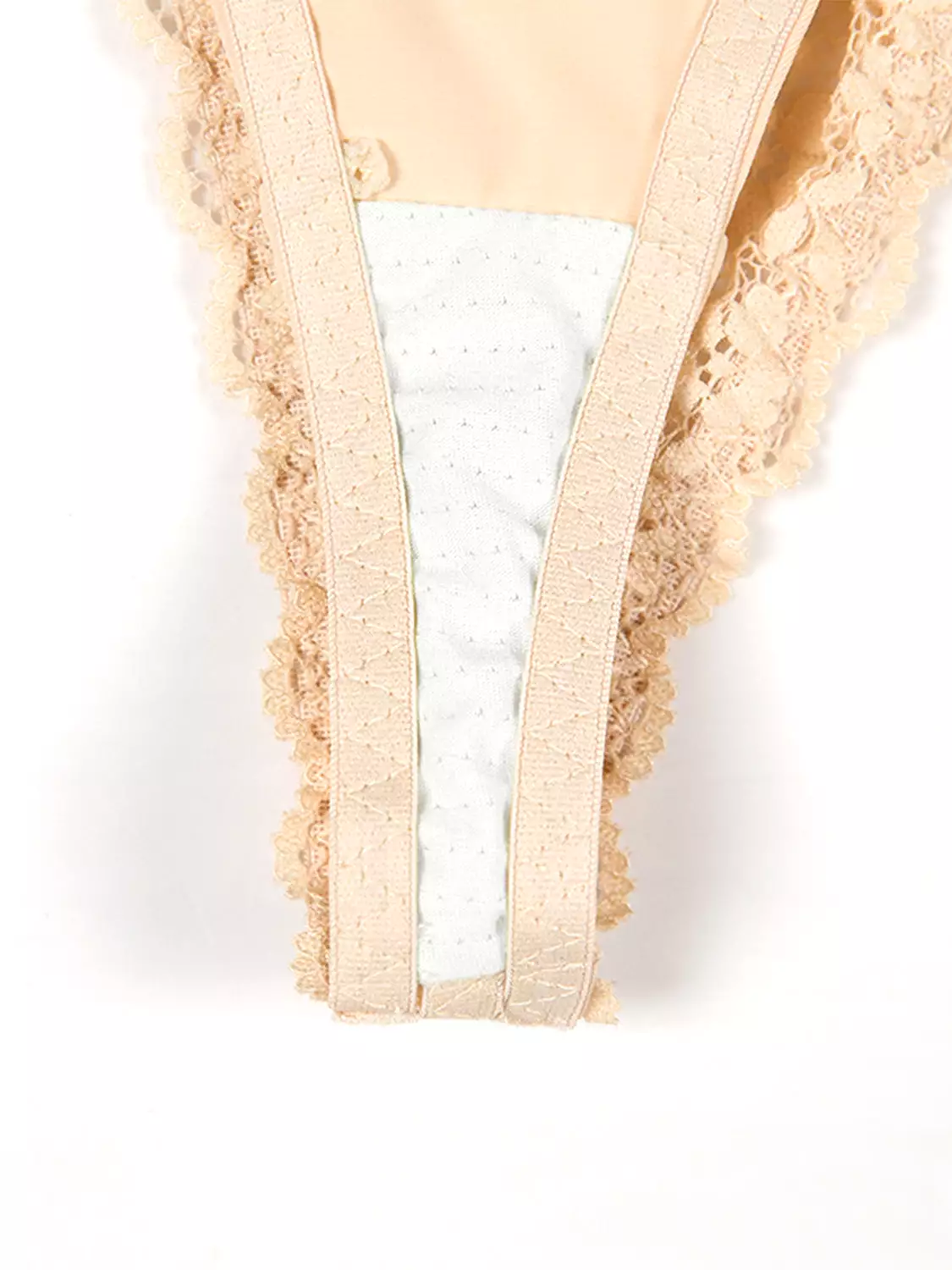 Full Size Lace Detail Shaping Shorts