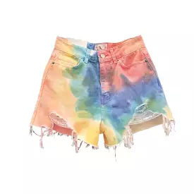 Gradient Cowboy Shorts AD210132