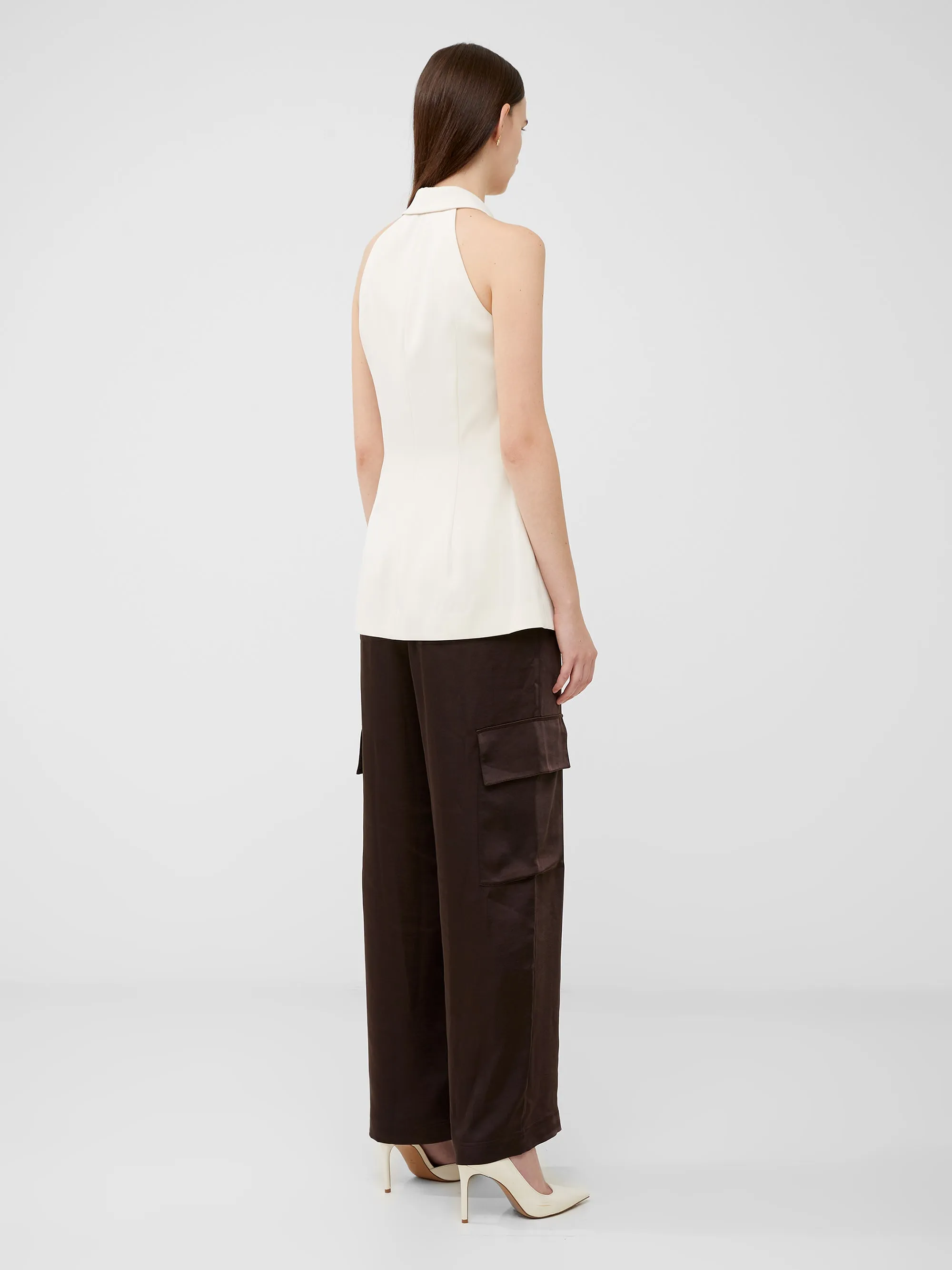 Harrie Suiting Halterneck Waistcoat