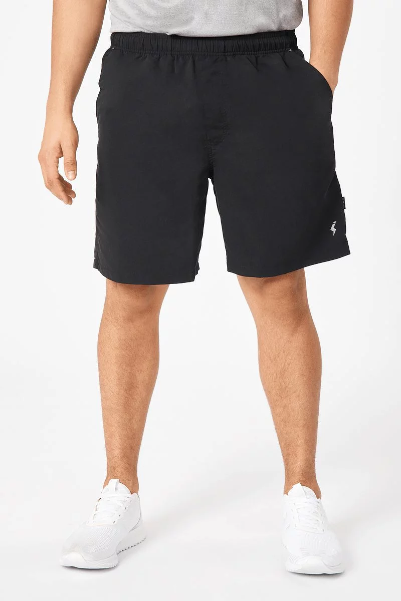 INSPORT MEN'S MIAMI GREY/ZINC RUNNING SHORTS