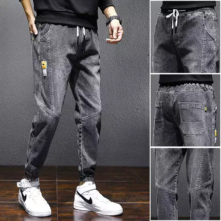 INSTOCK-Jeans men's autumn and winter trendy brand workwear loose