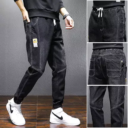 INSTOCK-Jeans men's autumn and winter trendy brand workwear loose