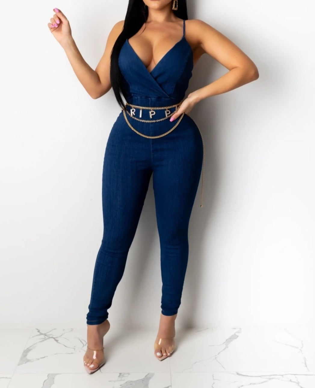 Kauna Denim Jumpsuit