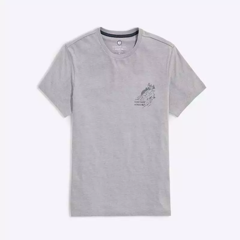 Lighthouse Fishing Short Sleeve T-Shirt