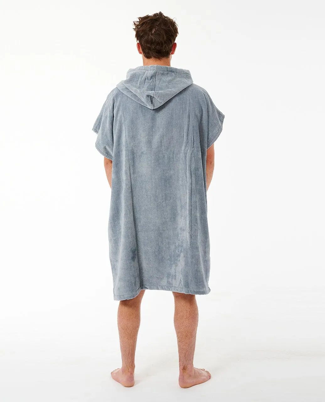 Logo hooded Poncho