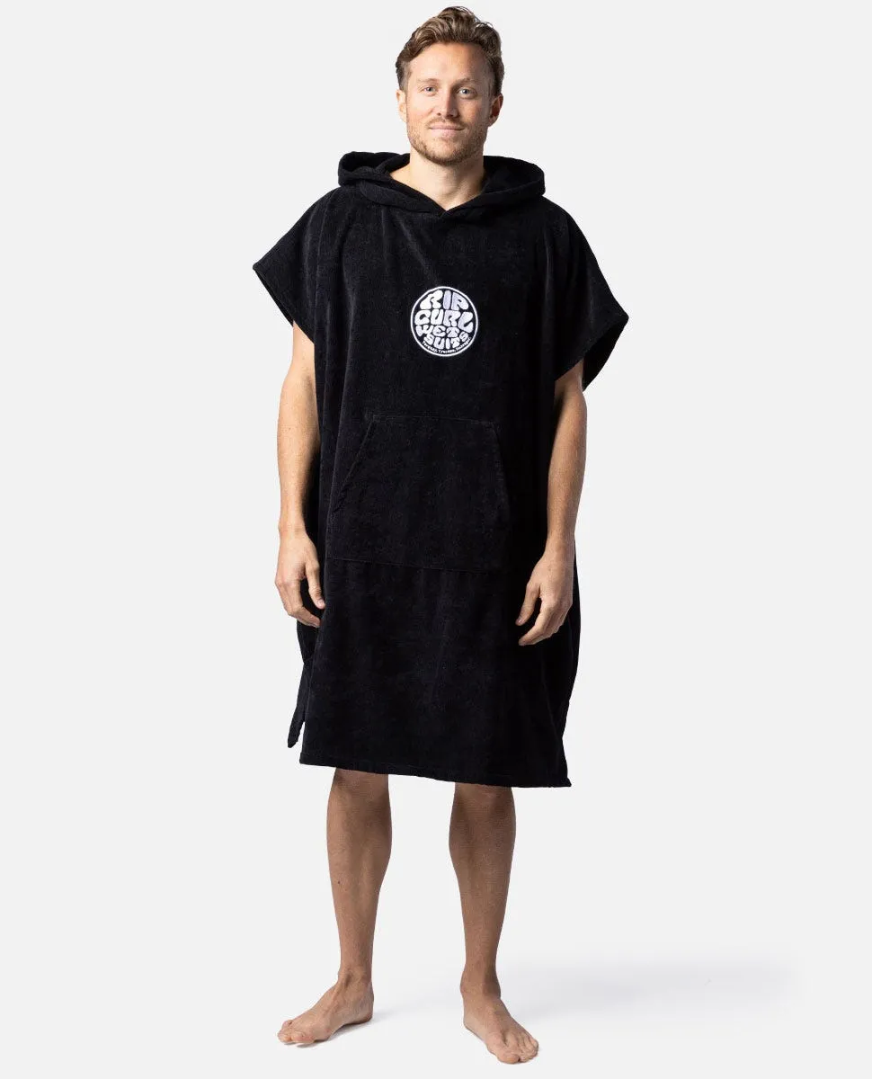 Logo hooded Poncho