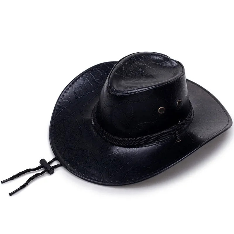 Men and Women Retro Western Geometric Pattern Riding Cowboy Hat