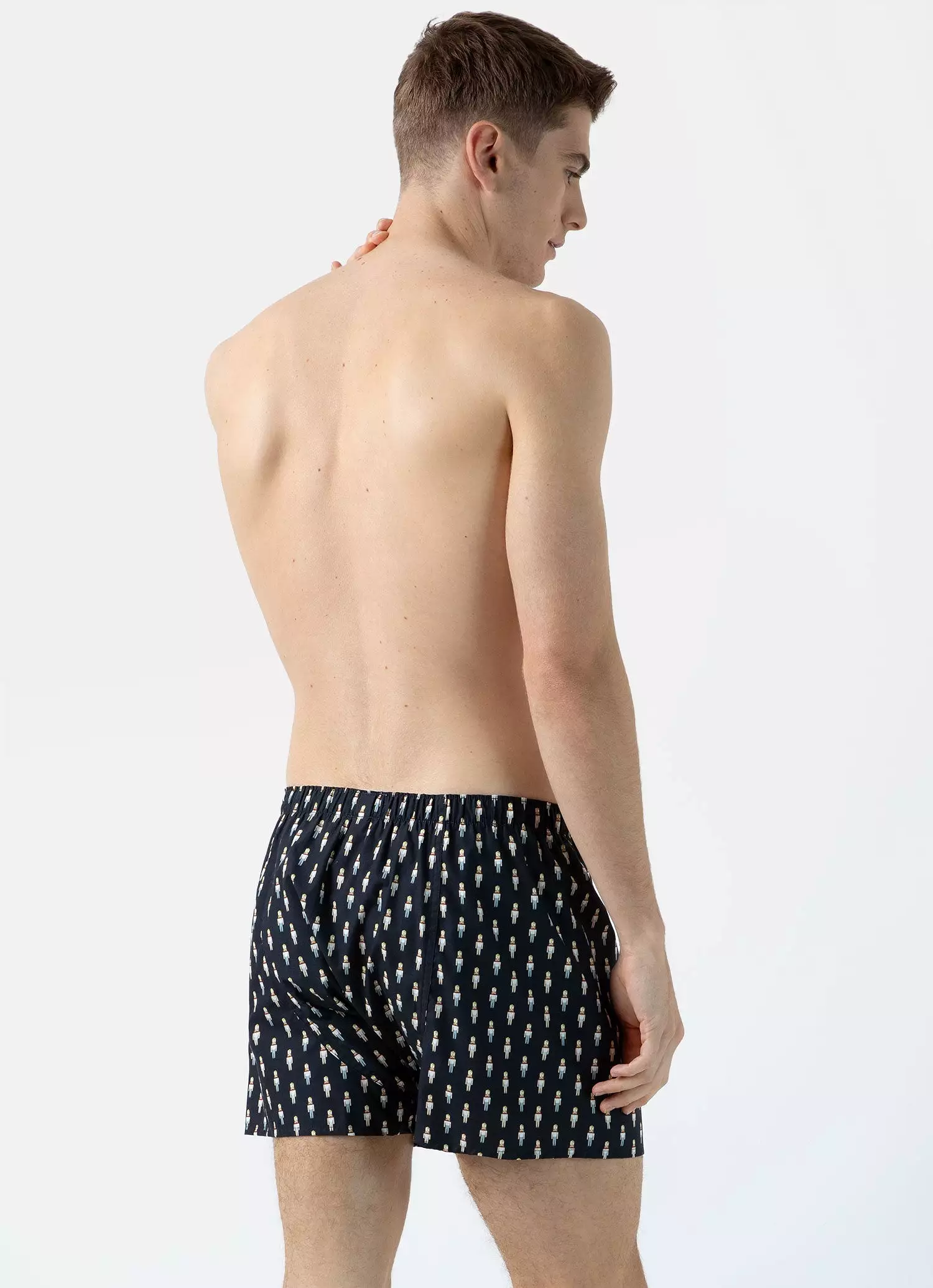 Men's Classic Boxer Shorts in Nutcracker