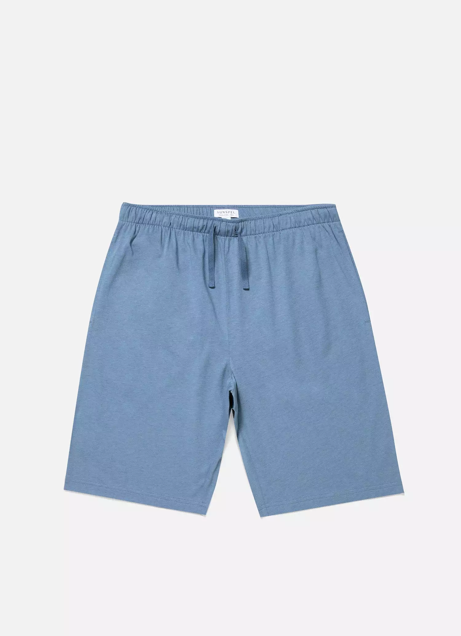 Men's Cotton Modal Lounge Short in Bluestone