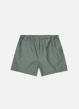 Men's Sunspel x Nigel Cabourn Ripstop Army Short in Army Green