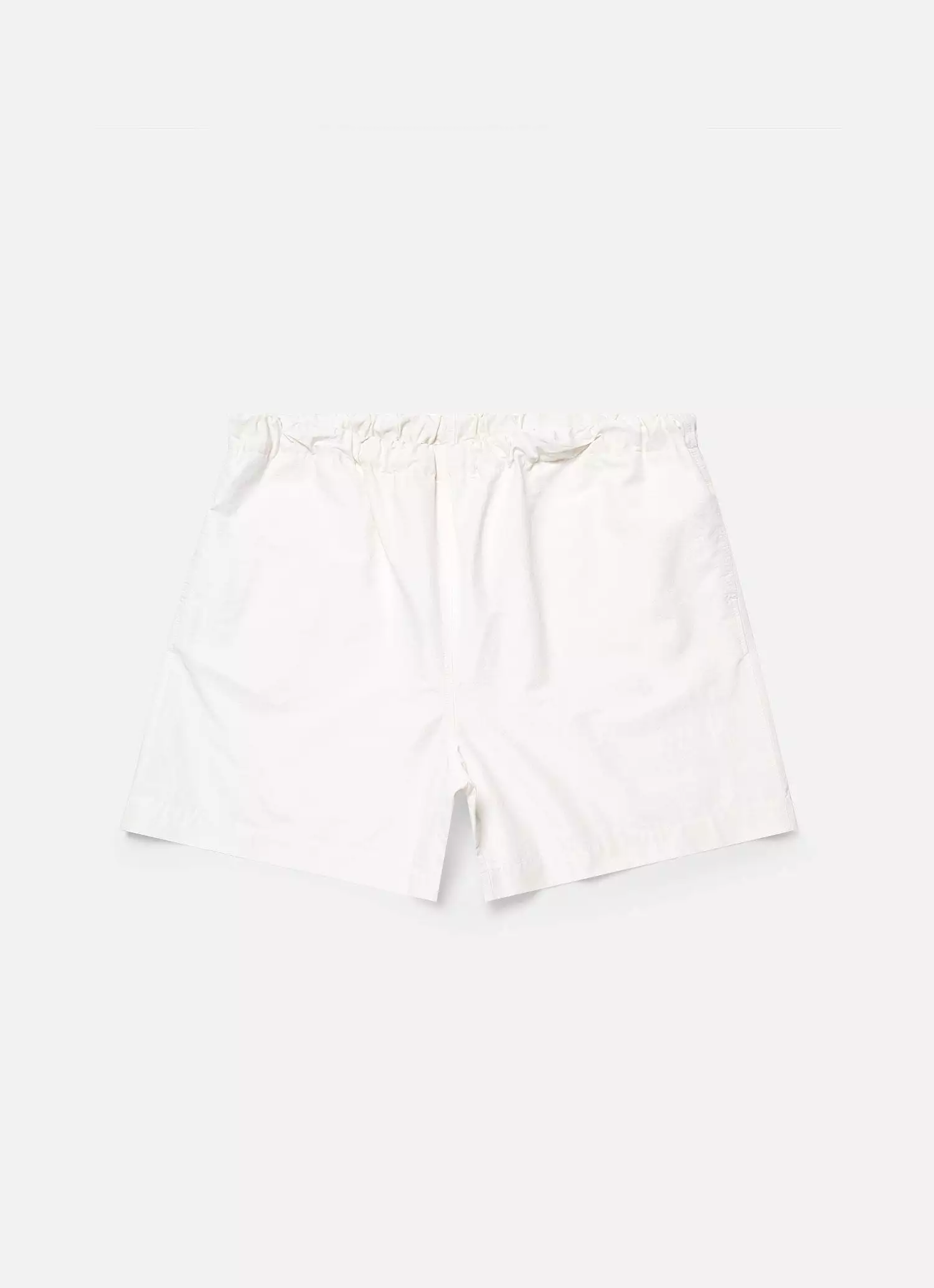 Men's Sunspel x Nigel Cabourn Ripstop Army Short in Off White