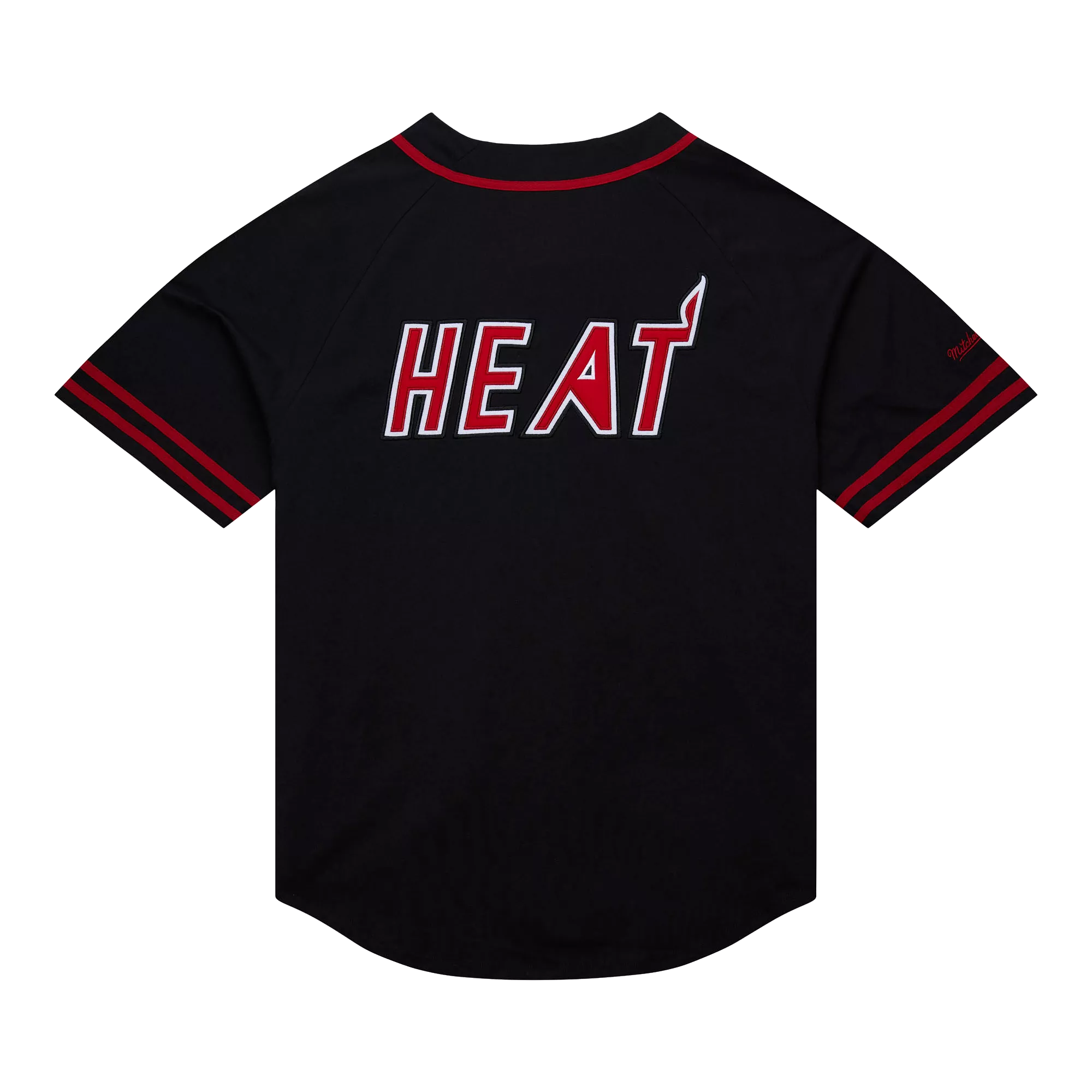 Mitchell & Ness Miami HEAT Button Down Tee