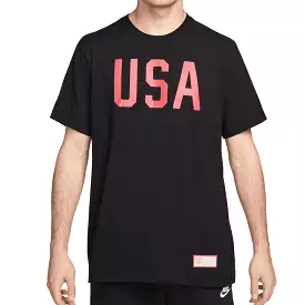 Nike Men's USA 2024/25 Tee Black