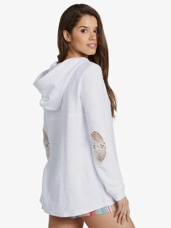 Pearling Poncho Hoodie