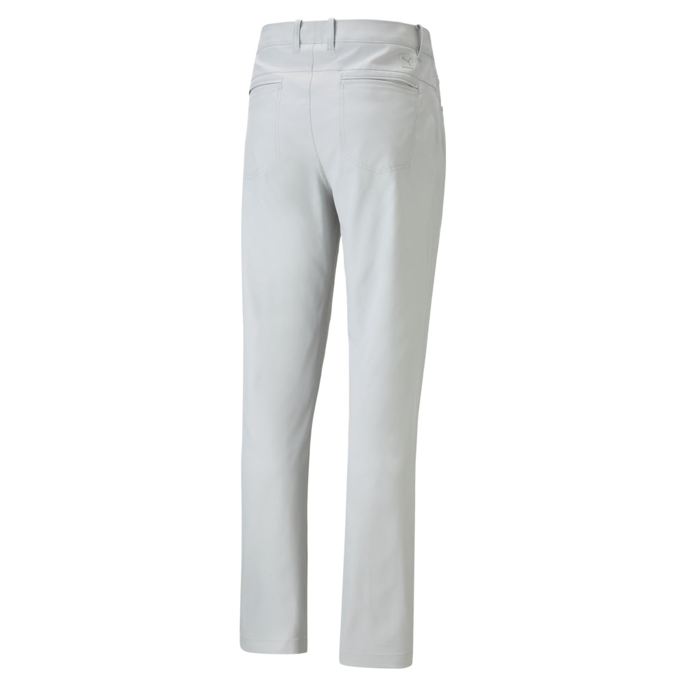 Puma Men's Dealer 5 Pocket Golf Pants - Ash Gray