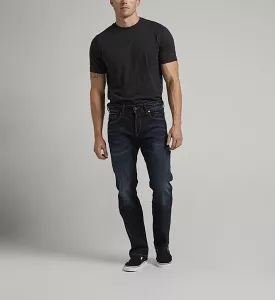 'Silver' Men's Allan Classic Fit Straight Leg - Dark Indigo