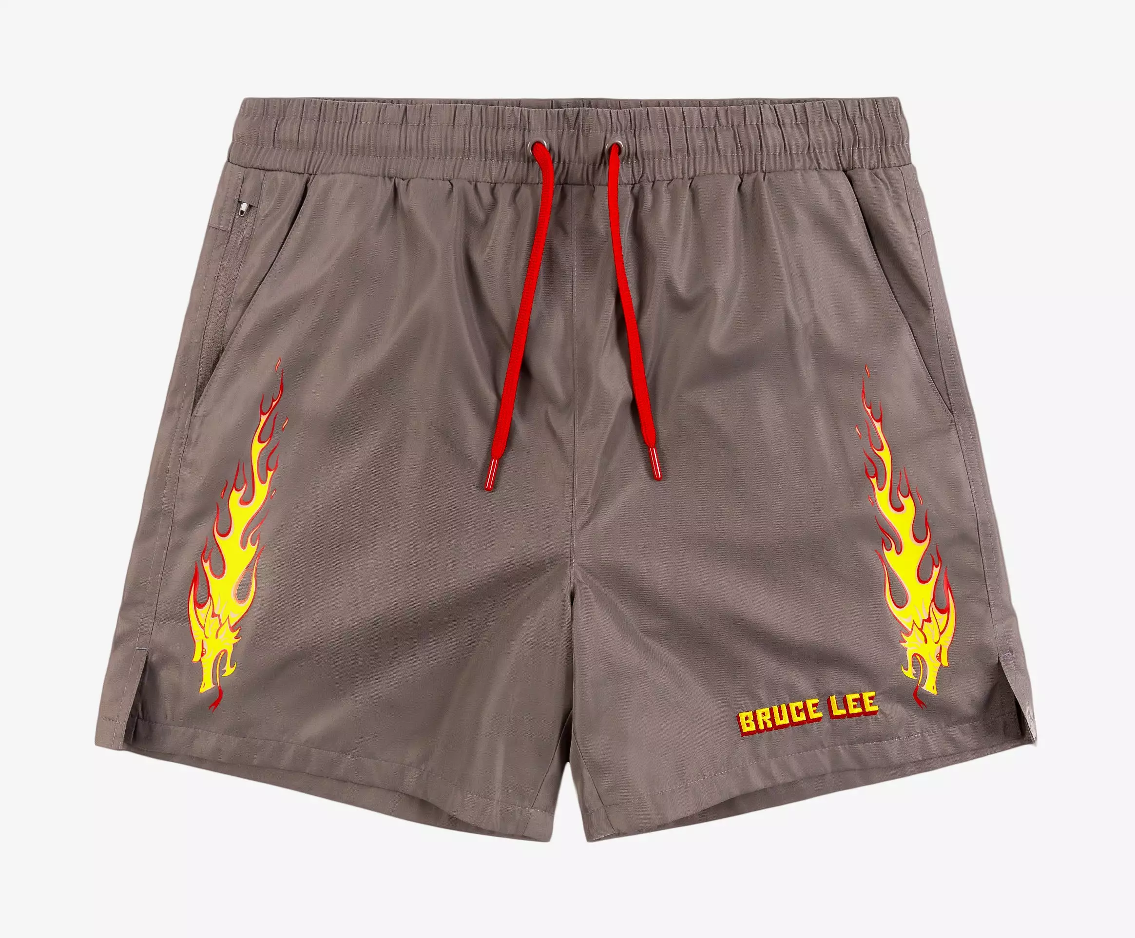 SP x Bruce Lee Dragon Hybrid Mens Shorts (Brown)