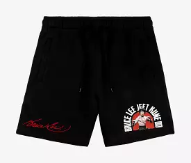 SP x Bruce Lee Jeet Kune Do Fleece Mens Shorts (Black)