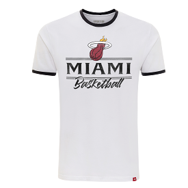 Sportiqe Miami HEAT Renton Ringer Tee